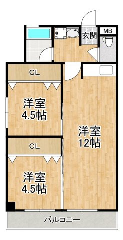 【間取り】 | クレインストリート松本