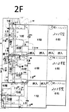 ソレム守屋Ⅱの間取り