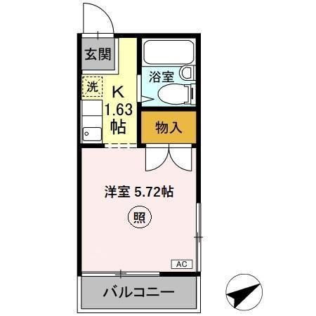 ベルメゾンの間取り