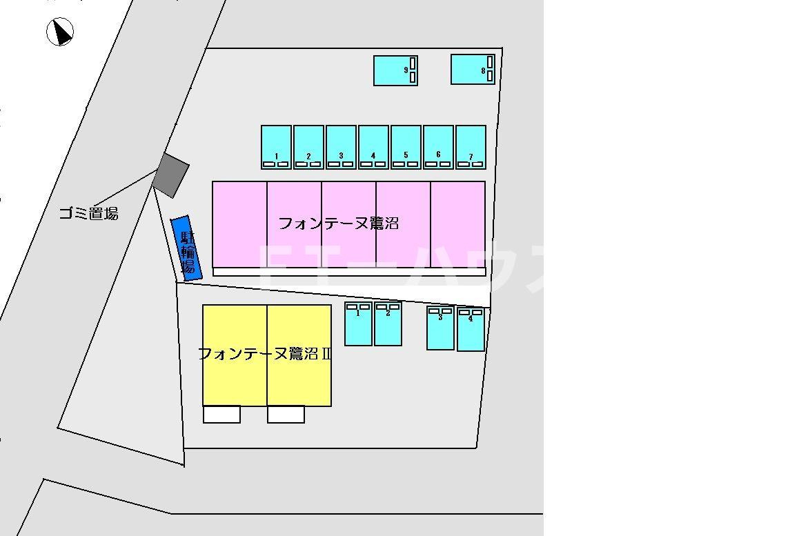フォンテーヌ鷺沼の駐車場|駐車場