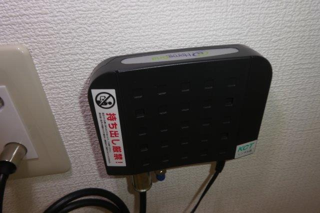 プレジール城の内ⅡＡの設備|無料インターネット完備