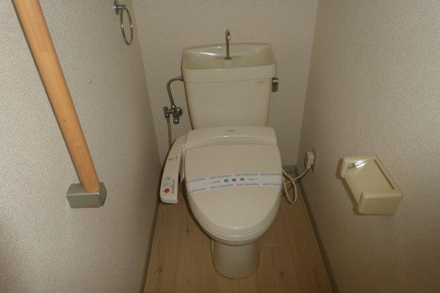 プレジール城の内ⅡＡのトイレ|ウォシュレット