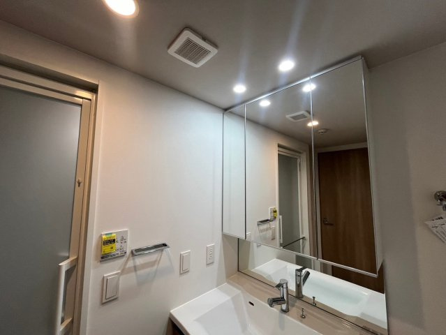 ミレーネ芦屋東山の洗面所