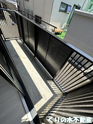 【バルコニー】 | シャーメゾンK・T | 落ち着いた時間を過ごせるバルコニーです