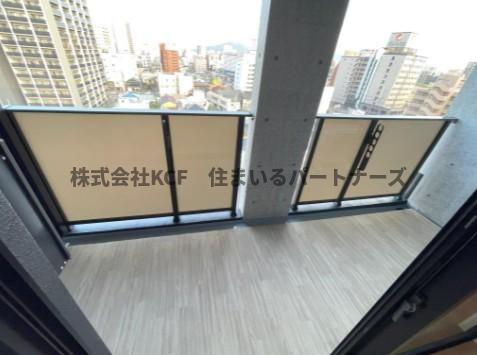 プラージュポインテ六ツ門のバルコニー