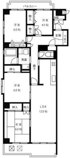 【間取り】 | サンライズハイツ東雪谷 | サンライズハイツ東雪谷