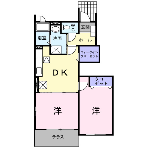 フレスクーラの間取り