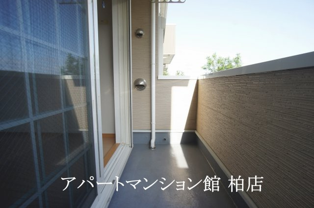 フレスクーラのバルコニー