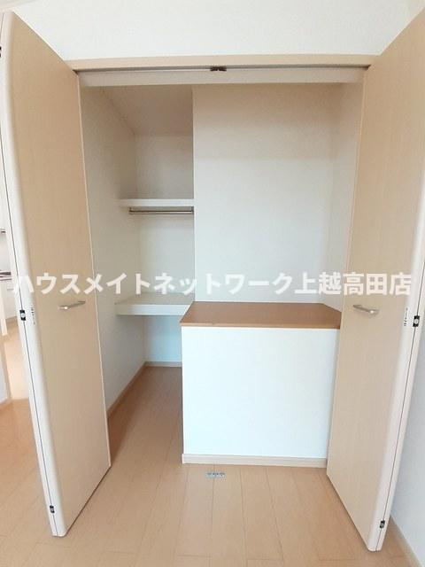 ミニョンアヴェニュールＡの収納|クローゼット