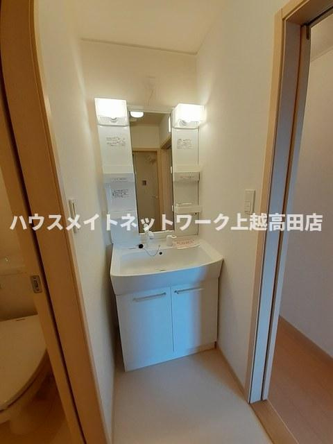 ミニョンアヴェニュールＡの洗面所|洗髪洗面化粧台