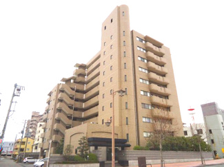 【外観】 | 宇部市松島町市内中心部に位置するマンションです。
