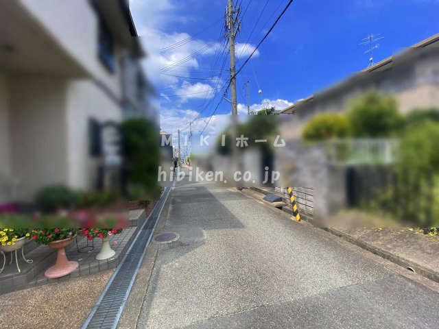 箕面市桜井１丁目　土地の周辺