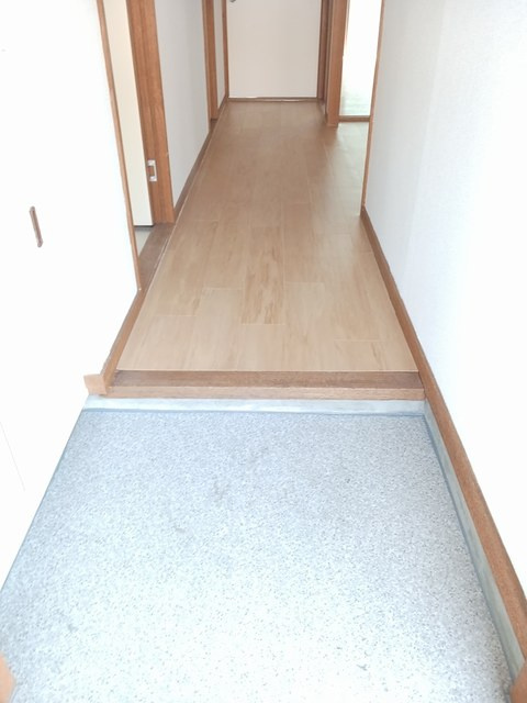 リファイン55壱番館の玄関