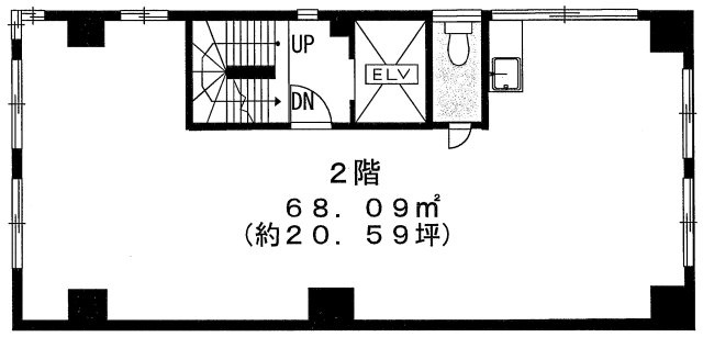 神田三崎町2-12-9ビルの間取り