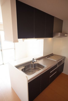 【キッチン】 | セントラルグレイスC棟 | カウンターシステムキッチン