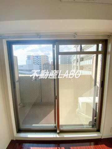 SWISS難波西のバルコニー