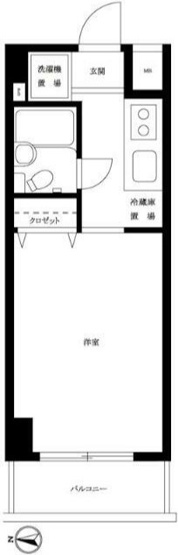 【間取り】 | ルーブル池上Ⅱ