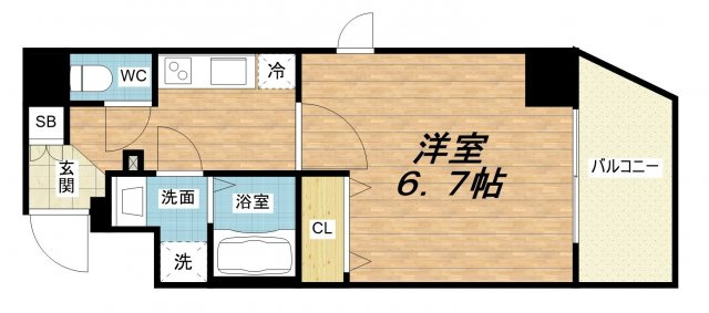 【間取り】 | アクアプレイス江戸堀