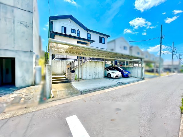 長久手市岩作三ヶ峯戸建の前面道路含む現地写真