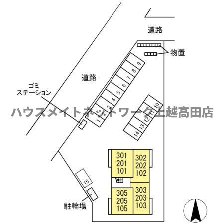 ルノンの区画図|配置図