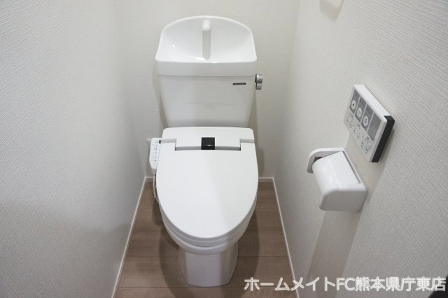 熊本市南区出仲間５丁目のアパートのトイレ