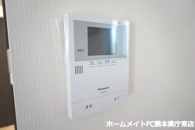 熊本市南区出仲間５丁目のアパートのセキュリティ