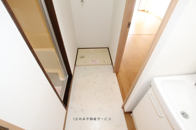 【洗面所】 | ステイタス月隈Ⅱ | 忙しい朝には欠かせない洗面所です
ステイタス月隈2　105号室　2022/6/17撮影