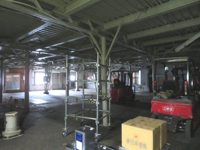 川口市東領家５丁目の倉庫の内装