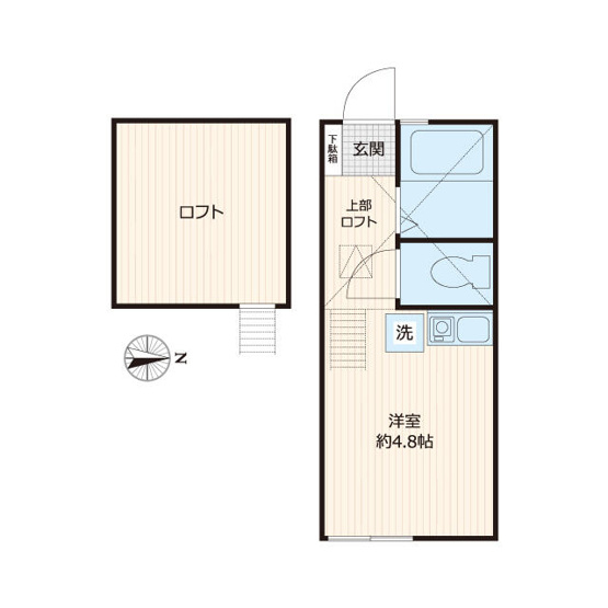 【間取り】 | ヴィレッタ白楽