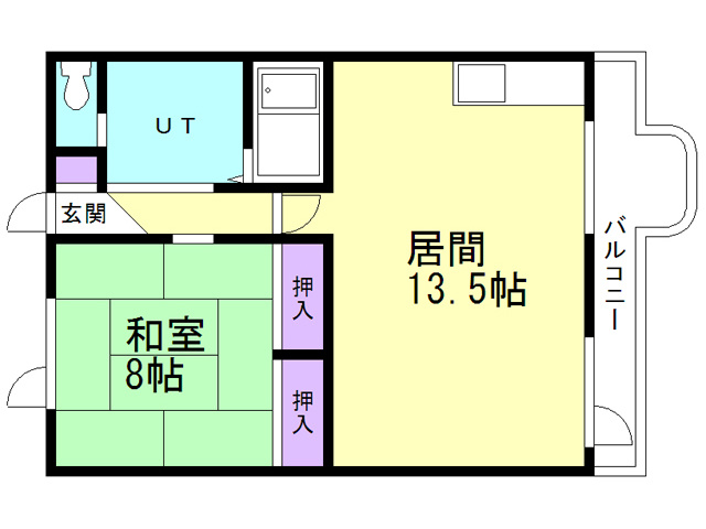 シルク２１の間取り
