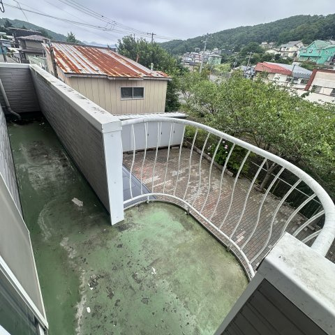 シルク２１のバルコニー