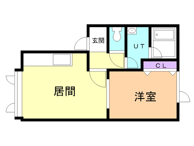 ベルシーヌ緑の間取り