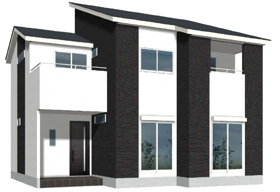 第3吉井町本郷（全10棟）10号棟の外観パース