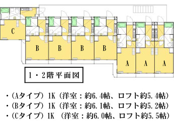 横浜市南区南太田４丁目の一棟アパートの間取り