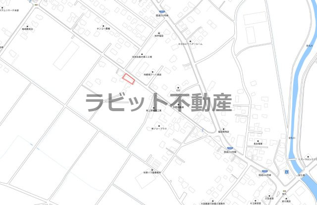 【土地図】 | 売土地：安久町 | 境界は現況と異なる場合があります。