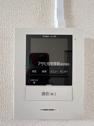 久留米市小森野町のアパートのセキュリティ|セキュリティもバッチリです♪