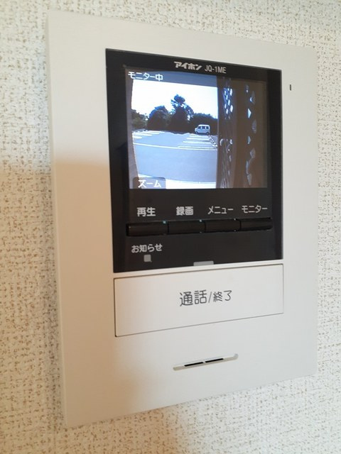 グレイスサクラのセキュリティ|TVモニター付きで安心です☆