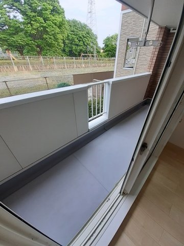 リーベンス・グランデⅡのバルコニー|陽当たり良好なバルコニーです♪