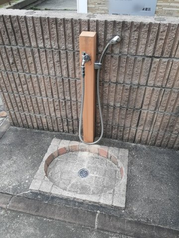 リーベンス・グランデⅡのエントランス|ペットの足洗い場もあります★