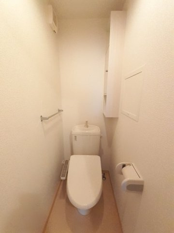 久留米市東合川６丁目のアパートの玄関