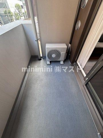 パークアクシス大阪新町のバルコニー