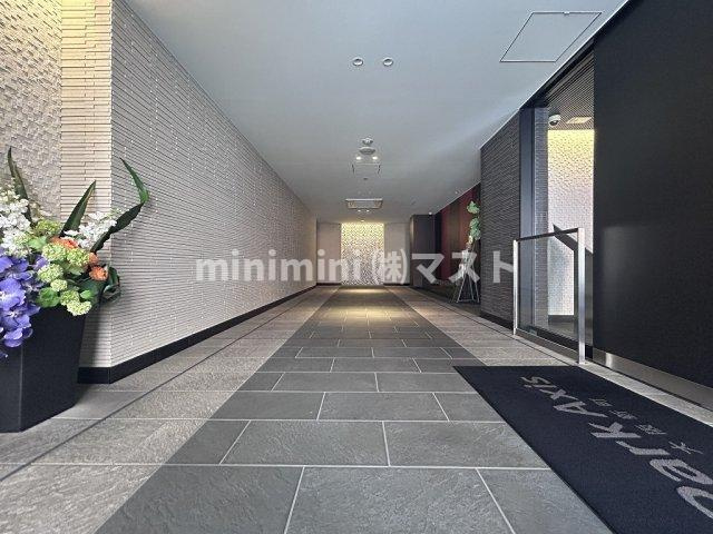 パークアクシス大阪新町のロビー