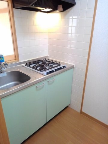 ポラリス弐番館のキッチン|使い勝手の良いカウンターキッチンです♪