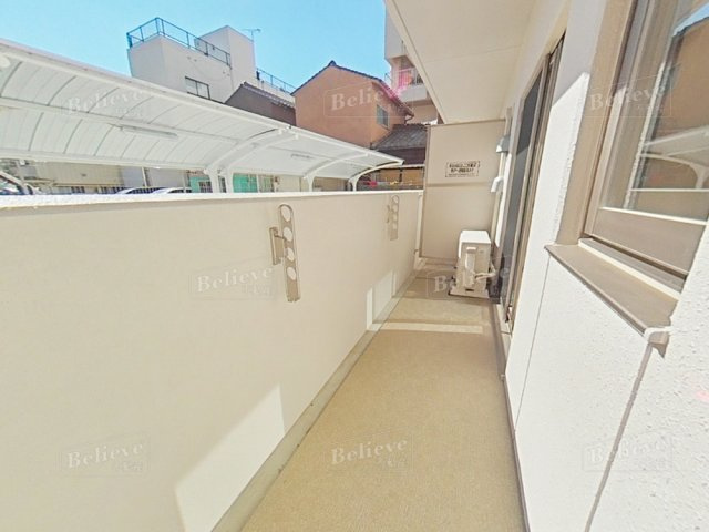 Tiara本町のバルコニー|陽当たり良好なバルコニーです♪