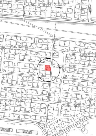 中古住宅　大洞柏台3丁目の地図
