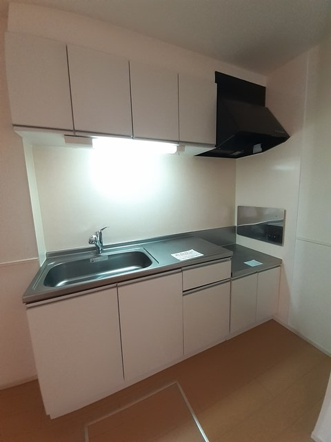 ヒッコリー　リッジ弐番館のキッチン|２口コンロ設置可能です★