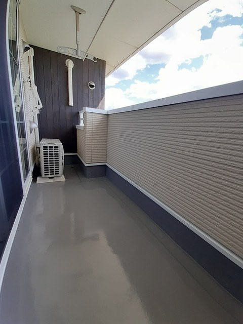 グレイスフルヒロ弐番館のバルコニー|陽当たり良好なバルコニーです♪