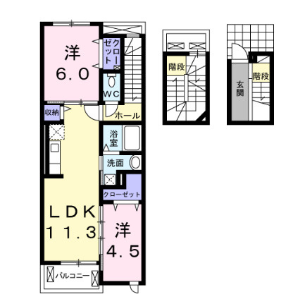 River・Lineの間取り