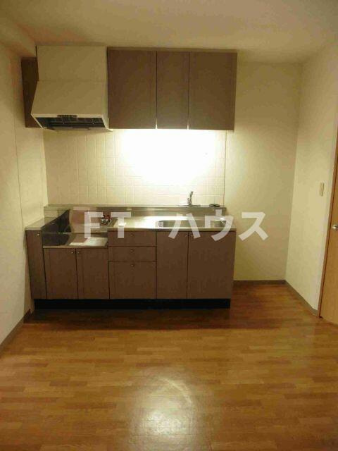 コンフォール実花のキッチン|２口ガスコンロ設置可