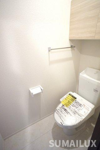 熊本市東区長嶺東４丁目のアパートのトイレ